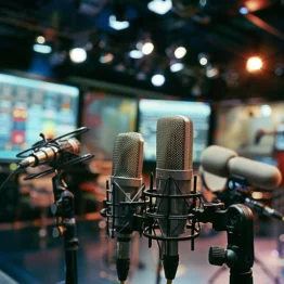 studio-microphone-setup-stockcake